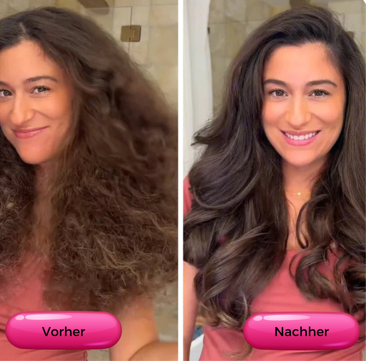 LuxeGleam Styler - Glätteisen - Lockenstab - Stylingbürste