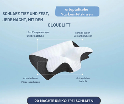 CloudLift- Das ortopädische Nackenstützkissen