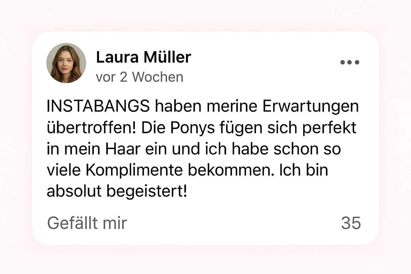 InstaBangs 100% Echthaar