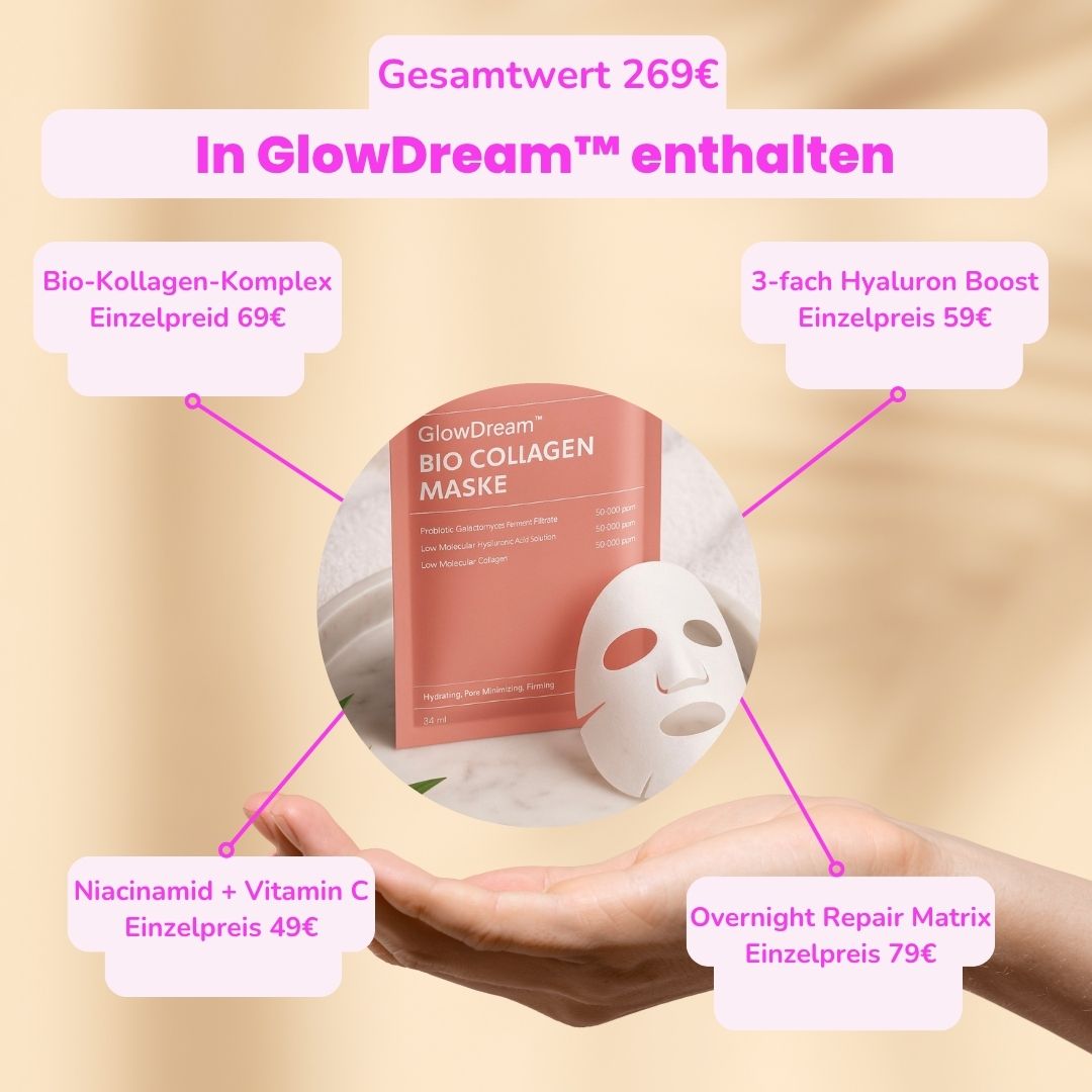GlowDream™ Bio Collagen Maske